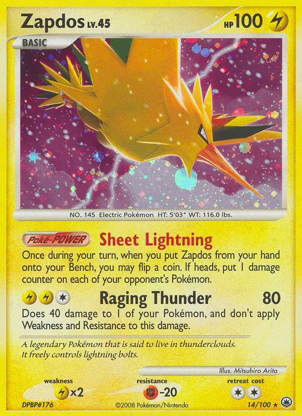 Zapdos, 14/100