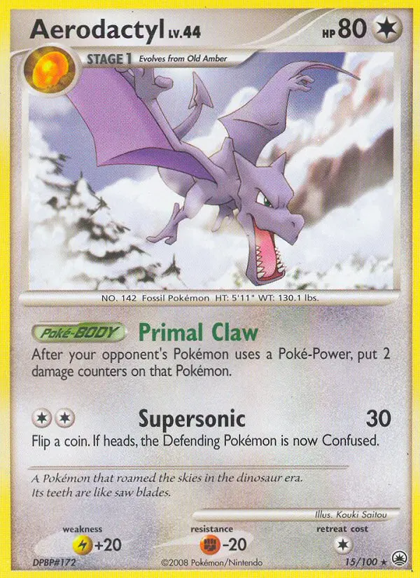 Aerodactyl, 15/100