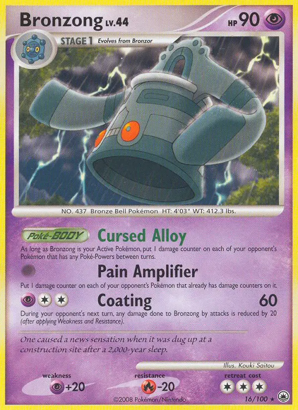 Bronzong, 16/100