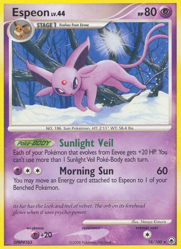 Espeon, 18/100