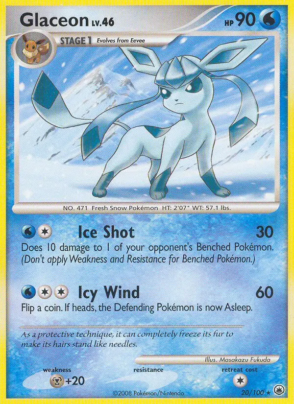 Glaceon, 20/100