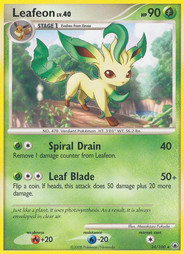 Leafeon, 24/100