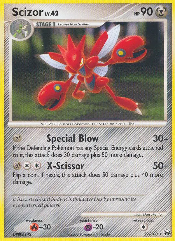 Scizor, 29/100
