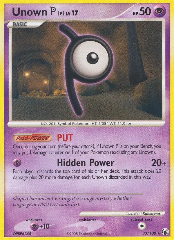 Unown P, 33/100