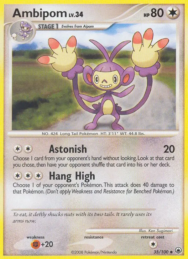 Ambipom, 35/100