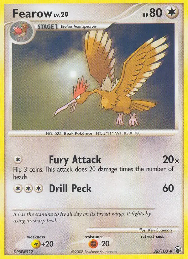 Fearow, 36/100