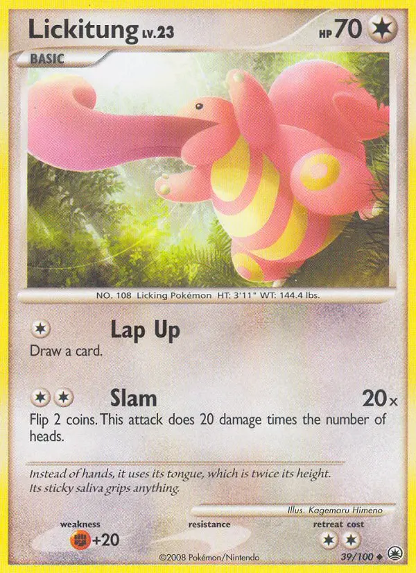 Lickitung, 39/100