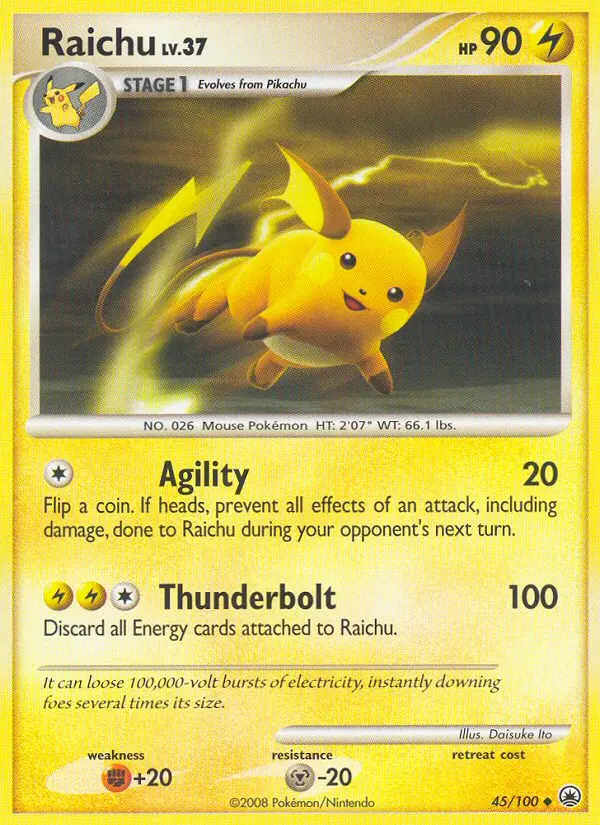 Raichu, 45/100