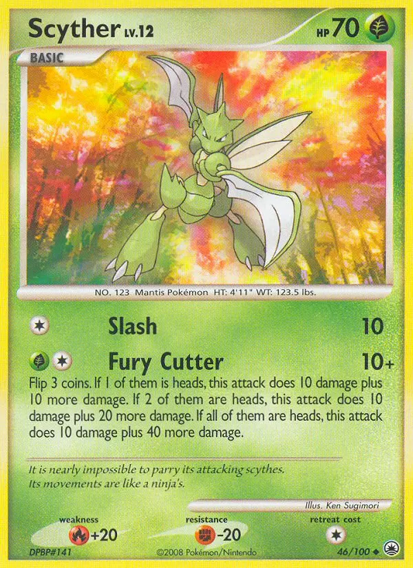 Scyther, 46/100