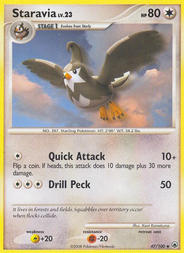 Staravia, 47/100