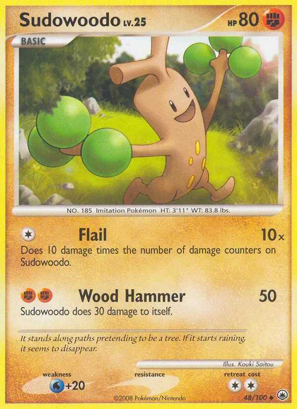 Sudowoodo, 48/100