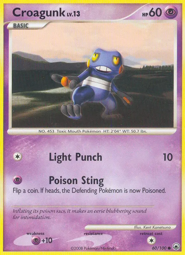 Croagunk, 60/100