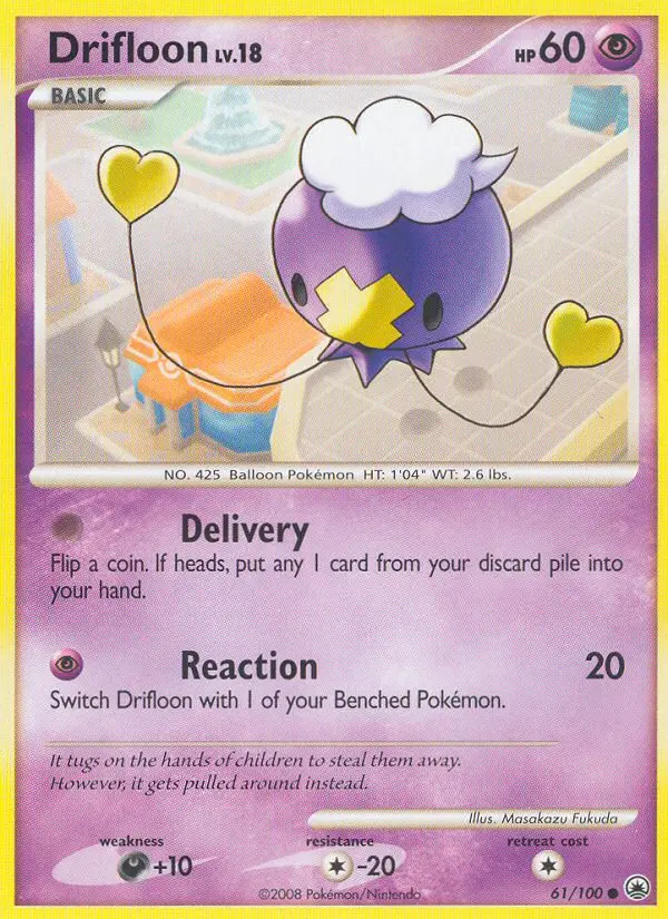 Drifloon, 61/100