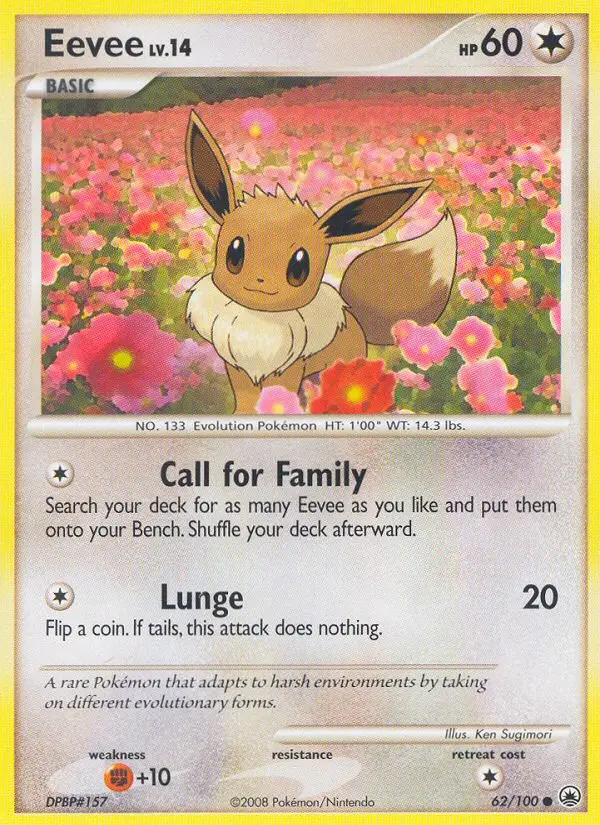 Eevee, 62/100