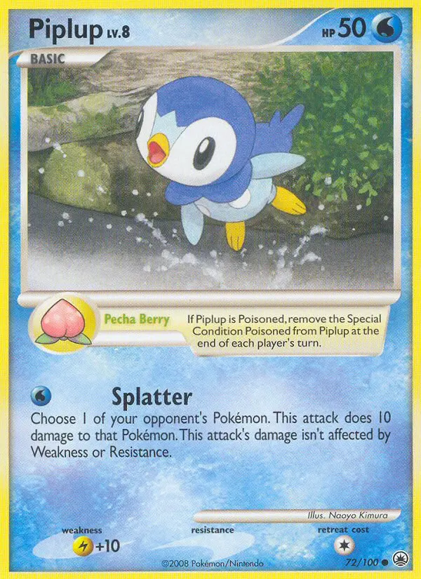 Piplup, 72/100