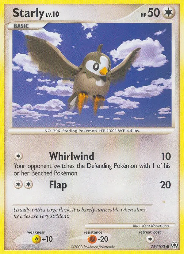 Starly, 75/100