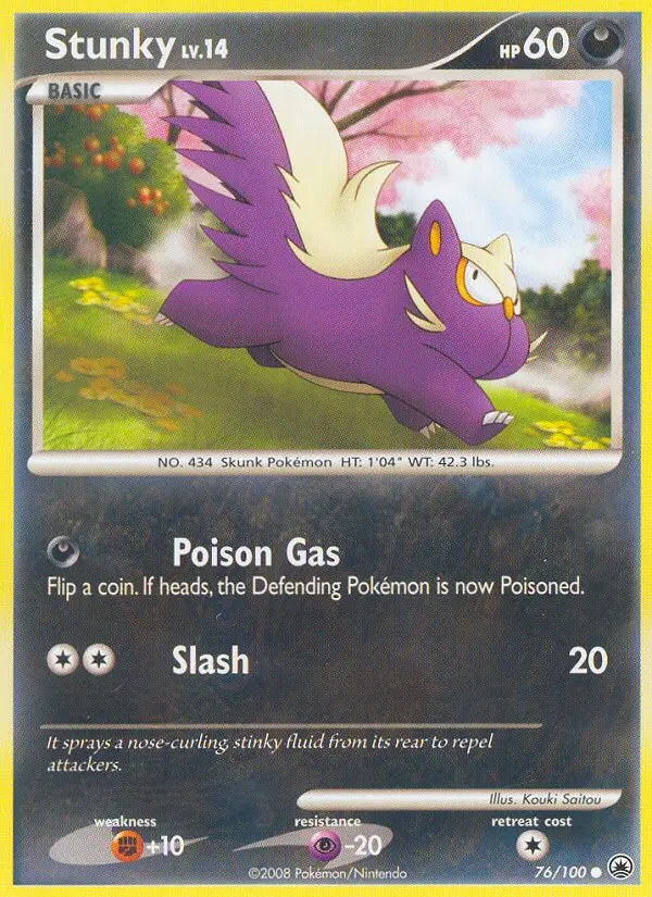 Stunky, 76/100