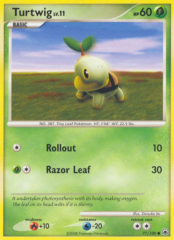 Turtwig, 77/100