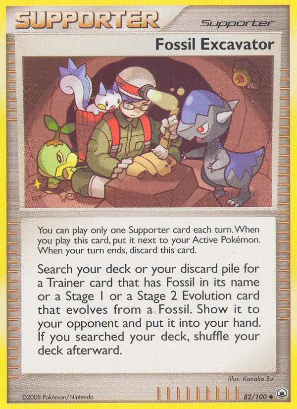 Fossil Excavator, 82/100
