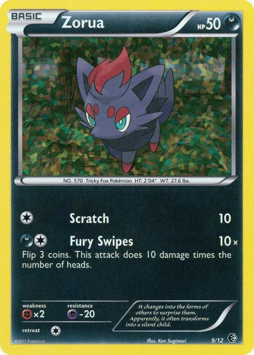 Zorua, 009/012
