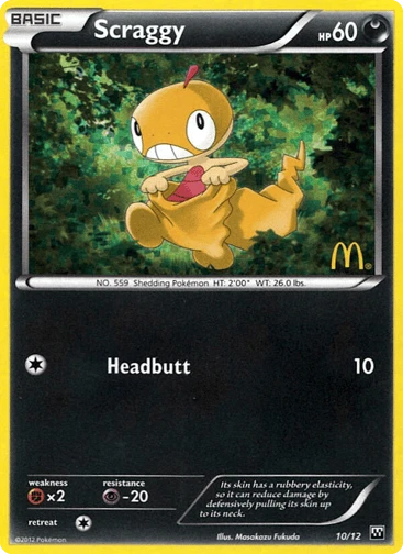 Scraggy, 010/012