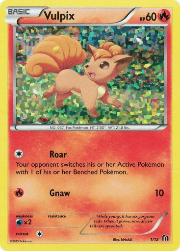 Vulpix, 001/012