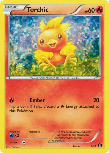 Torchic, 002/012