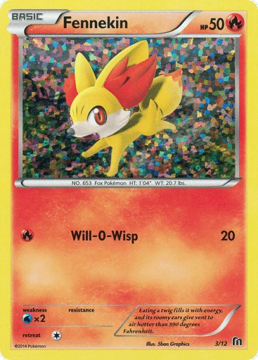 Fennekin, 003/012