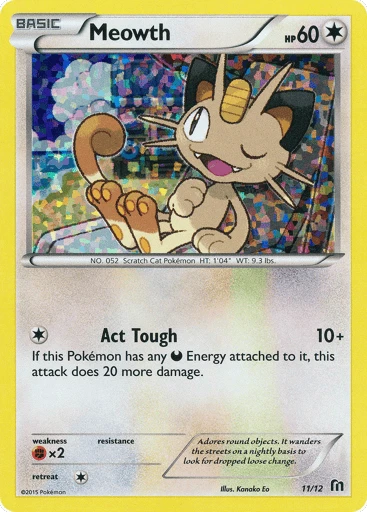 Meowth, 011/012