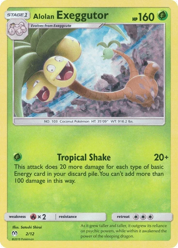 Alolan Exeggutor, 002/012