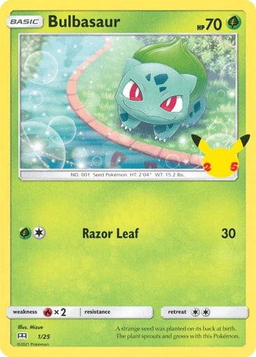 Bulbasaur, 001/025