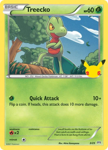Treecko, 003/025
