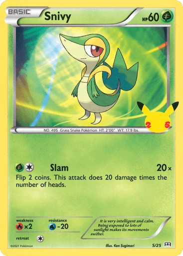 Snivy, 005/025