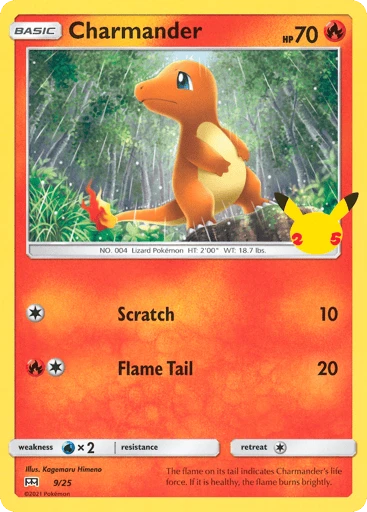 Charmander, 009/025