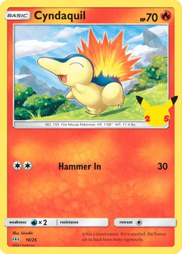 Cyndaquil, 010/025