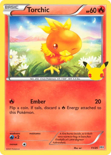 Torchic, 011/025