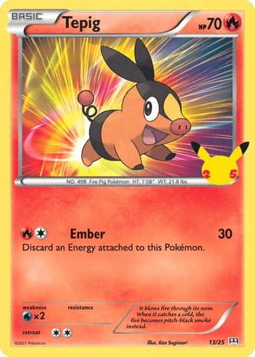 Tepig, 013/025