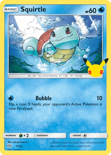 Squirtle, 017/025
