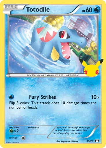 Totodile, 018/025