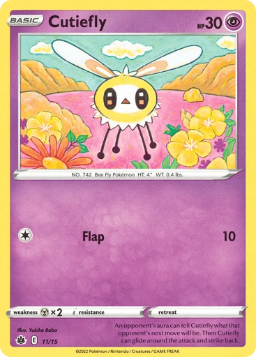 Cutiefly, 011/015