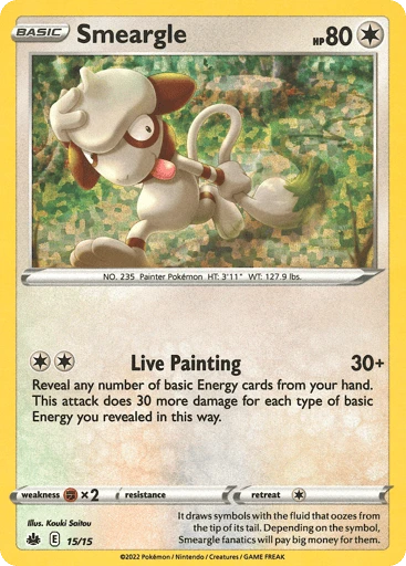 Smeargle, 015/015