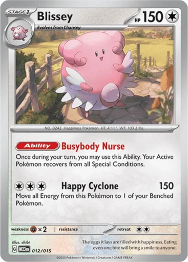 Blissey, 012/015