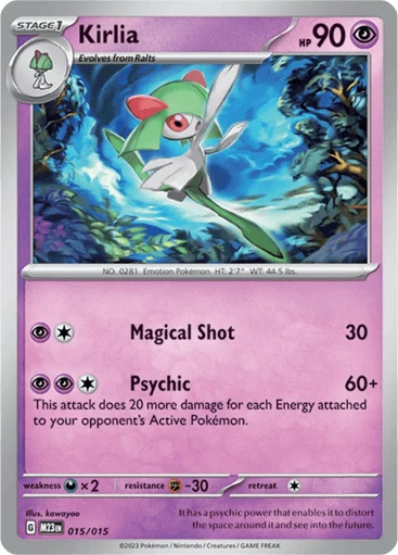 Kirlia, 015/015