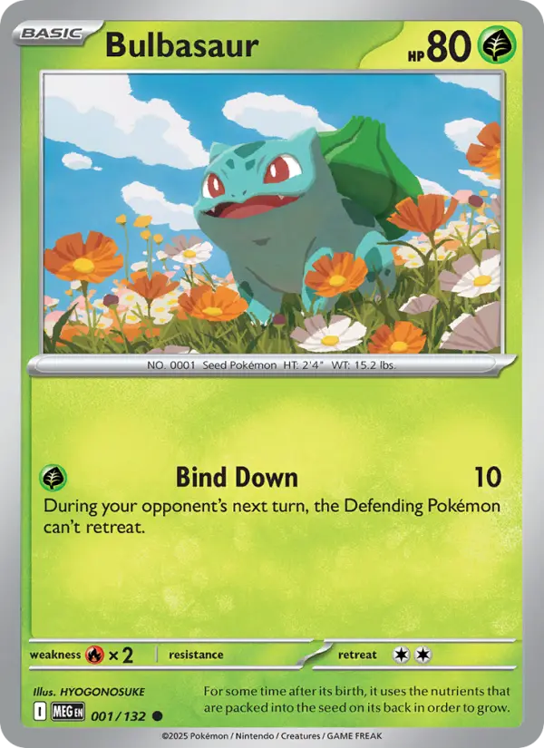 Bulbasaur, 001/132
