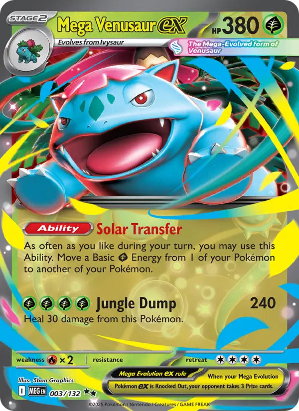 Mega Venusaur ex, 003/132