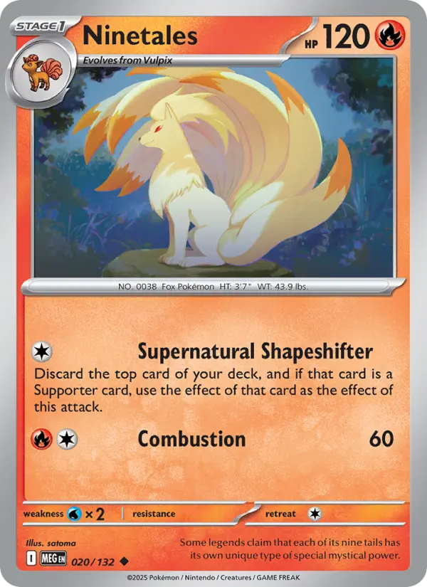 Ninetales, 020/132