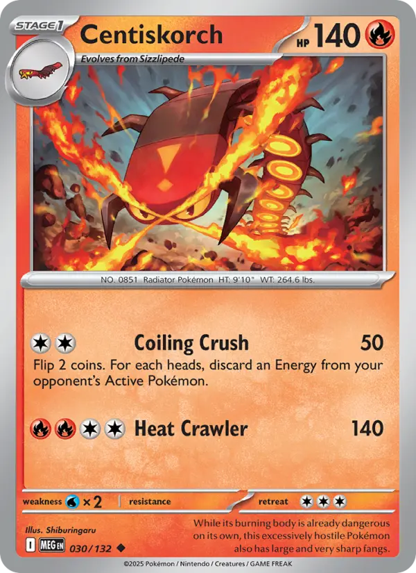 Centiskorch, 030/132
