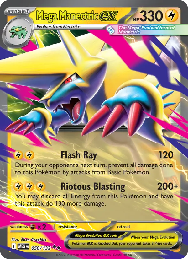 Mega Manectric ex, 050/132