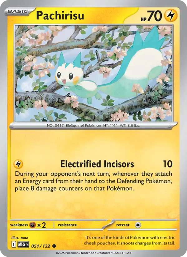 Pachirisu, 051/132