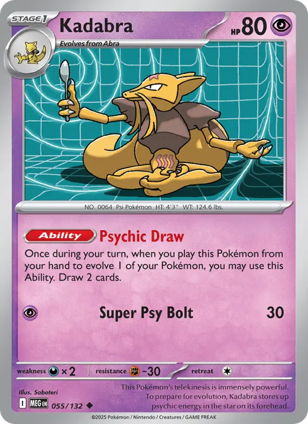 Kadabra, 055/132